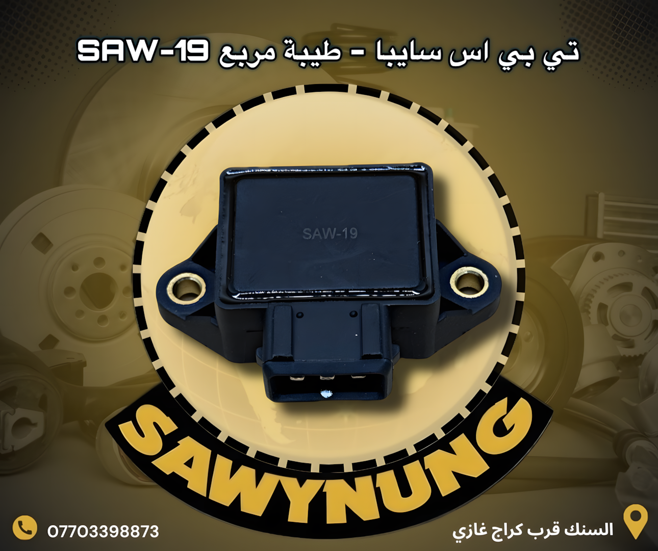 تي بي اس سايبا – طيبة مربع SAW-19